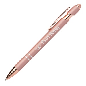 Stylo Prince Softy Rose Gold Métallique avec Stylet (+Laser) 4