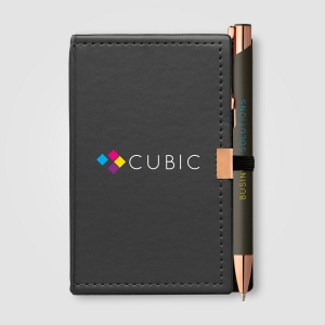 Coffret Bloc-notes et stylo Crosby en Rose Gold (+4 Colour Inkjet) 2