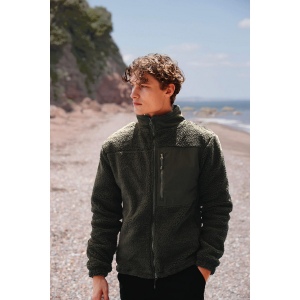 Polaire sherpa recyclée