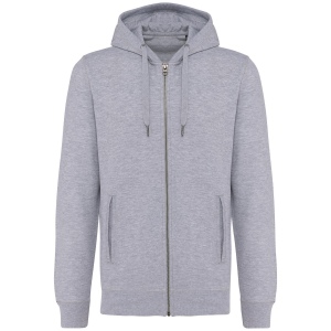 Sweat-shirt french terry écoresponsable zippé à capuche unisexe 4
