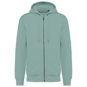 Sweat-shirt french terry écoresponsable zippé à capuche unisexe 6