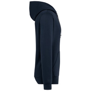 Sweat-shirt à capuche contrastée à motifs unisexe 9