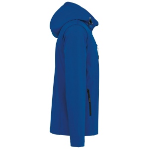 Veste Softshell 3 couches à capuche avec manches amovibles unisexe 21