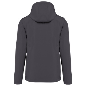 Veste Softshell 3 couches à capuche avec manches amovibles unisexe 12