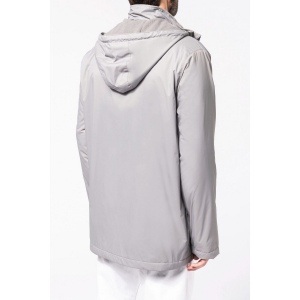 Veste à capuche avec doublure en micropolaire unisexe 19
