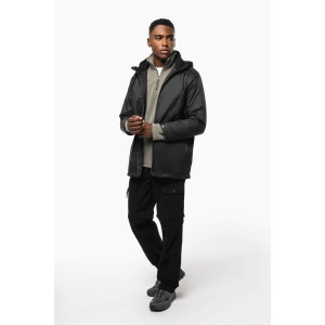 Veste à capuche avec doublure en micropolaire unisexe 22