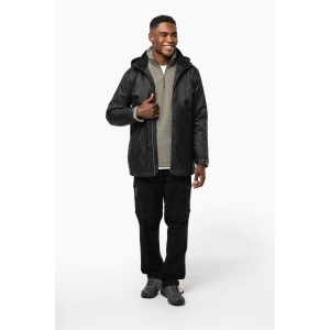 Veste à capuche avec doublure en micropolaire unisexe 23