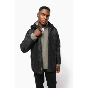Veste à capuche avec doublure en micropolaire unisexe 24