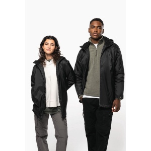 Veste à capuche avec doublure en micropolaire unisexe 35