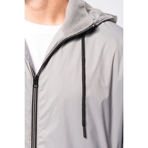 Veste à capuche avec doublure en micropolaire unisexe 14
