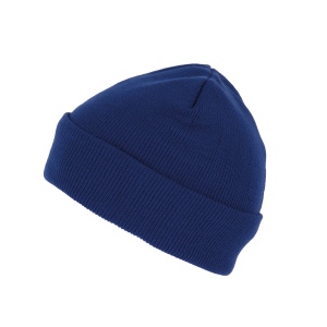 Bonnet recyclé avec revers tricoté 25