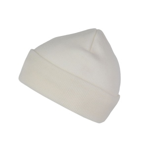 Bonnet recyclé avec revers tricoté 26