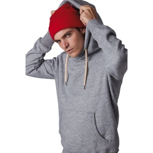 Bonnet recyclé avec revers tricoté 14