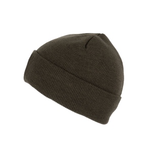 Bonnet recyclé avec revers tricoté 19