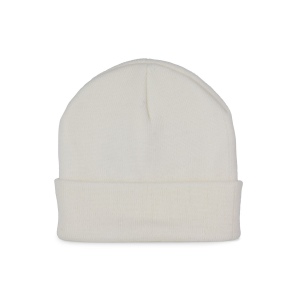 Bonnet recyclé avec revers tricoté 11