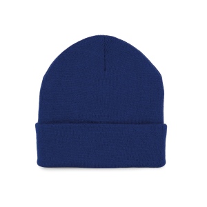 Bonnet recyclé avec revers tricoté 10