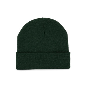 Bonnet recyclé avec revers tricoté 5