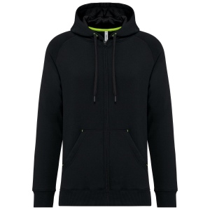 Veste zippée à capuche unisexe 2