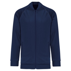 Veste de survêtement zippée avec liseré unisexe 4