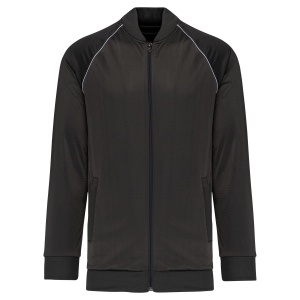 Veste de survêtement zippée avec liseré unisexe 3
