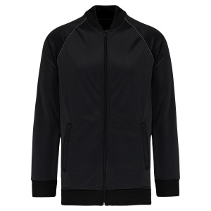 Veste de survêtement zippée avec liseré unisexe 2