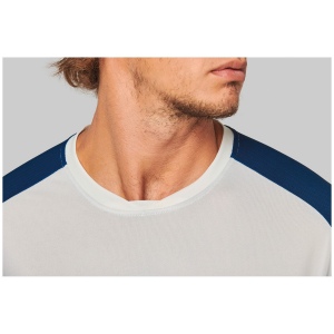 T-shirt de padel bicolore à manches raglan homme