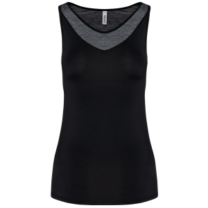 Débardeur de padel bicolore femme 3