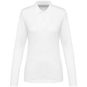 Polo Supima® manches longues femme 4