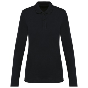 Polo Supima® manches longues femme 2