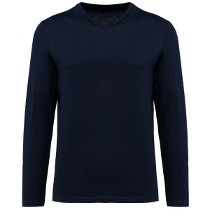 T-shirt Supima® col V manches longues homme 3