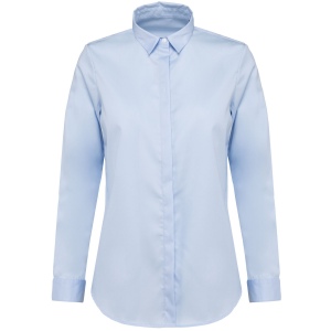 Chemise twill manches longues femme 3