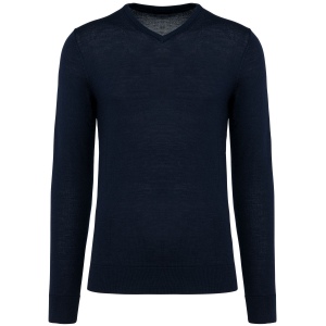 Pull Mérinos col V homme 3
