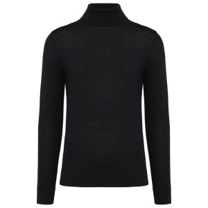 Pull Mérinos col roulé homme 2