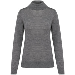 Pull Mérinos col roulé femme 4