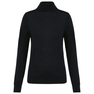 Pull Mérinos col roulé femme 2