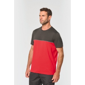 T-shirt bicolore écoresponsable manches courtes unisexe 10