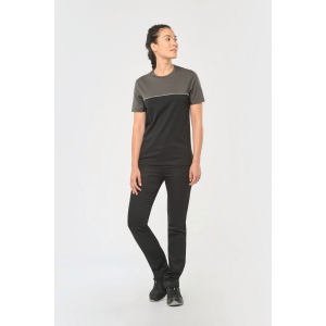 T-shirt bicolore écoresponsable manches courtes unisexe 21