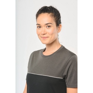 T-shirt bicolore écoresponsable manches courtes unisexe 29