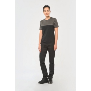 T-shirt bicolore écoresponsable manches courtes unisexe 31