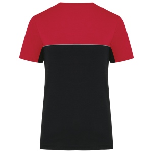 T-shirt bicolore écoresponsable manches courtes unisexe 46