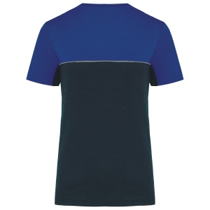T-shirt bicolore écoresponsable manches courtes unisexe 49