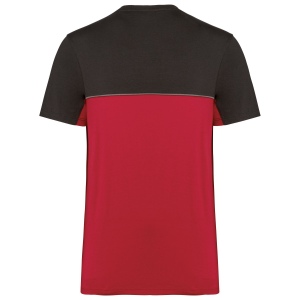 T-shirt bicolore écoresponsable manches courtes unisexe 51