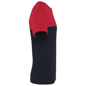 T-shirt bicolore écoresponsable manches courtes unisexe 54