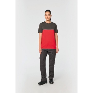 T-shirt bicolore écoresponsable manches courtes unisexe 16