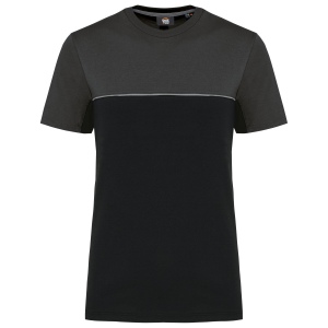 T-shirt bicolore écoresponsable manches courtes unisexe 8