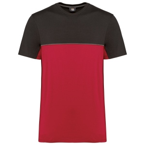T-shirt bicolore écoresponsable manches courtes unisexe 9