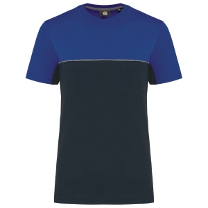 T-shirt bicolore écoresponsable manches courtes unisexe 7