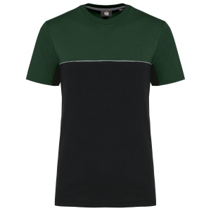 T-shirt bicolore écoresponsable manches courtes unisexe 2