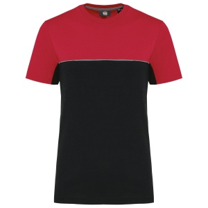 T-shirt bicolore écoresponsable manches courtes unisexe 4
