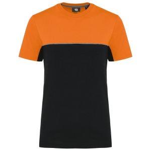 T-shirt bicolore écoresponsable manches courtes unisexe 3
